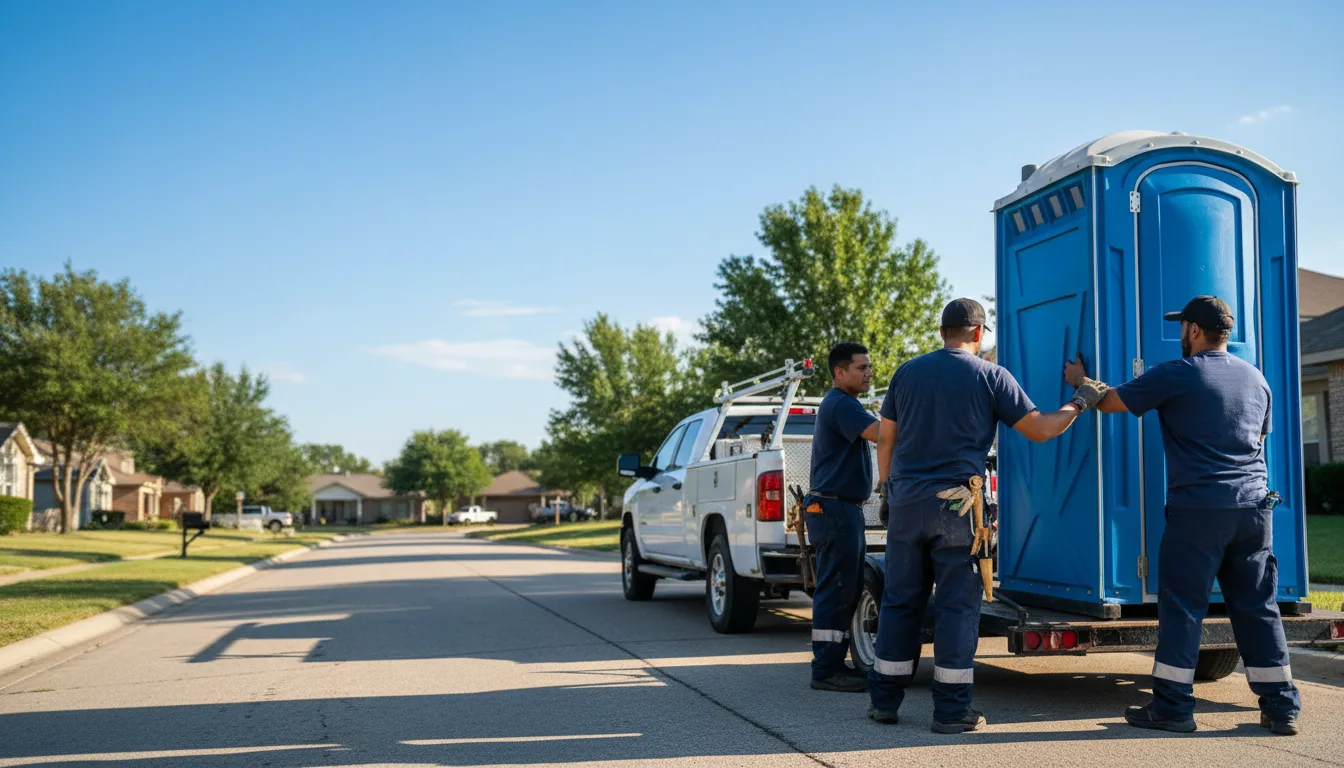 Portable Toilet Rental in Dripping Springs, TX near me